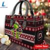 NCAA South Carolina Gamecocks Grinch Christmas Women Leather Hand Bag Tee