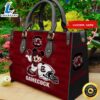 NCAA South Carolina Gamecocks Mickey Women Leather Hand Bag Tshirt
