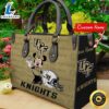 NCAA UCF Knights Minnie Women Leather Hand Bag Tshirt