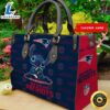 New England Patriots Stitch Women Leather Hand Bag t shirt