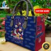 New York Giants Disney Women Leather Bag Tshirt
