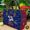 New York Giants Mickey Women Leather Hand Bag Tee