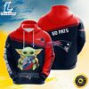 Nfl New England Patriots Baby Yoda 3d Pullover Hoodie For Fans 2 Nfl New England Patriots Baby Yoda 3d Pullover Hoodie For Fans