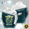Nfl Sport Team Philadelphia Eagles Baby Yoda 3d Hoodie All Over Printed 2 Nfl Sport Team Philadelphia Eagles Baby Yoda 3d Hoodie All Over Printed