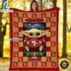 Personalized Name Baby Yoda 49ers Blanket pxgfiy.jpg