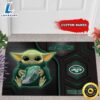 Personalized New York Jets Baby Yoda All Over Print 3D Doormats Black TPH nxvt93.jpg