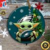 Philadelphia Eagles Baby Yoda Christmas Ceramic Ornament t shirt