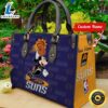 Phoenix Suns NBA Mickey Women Leather Hand Bag Tshirt