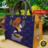 Phoenix Suns NBA Minnie Women Leather Hand Bag t shirt