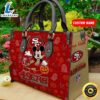San Francisco ers NFL Mickey Halloween Women Leather Hand Bag t shirt