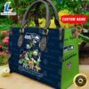 Seattle Seahawks Disney Women Leather Bag t shirt