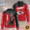 Sports Team Groot Kansas City Chiefs 3d Hoodie All Over Printed
