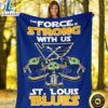 St. Louis Blues Baby Yoda Fleece Blanket The Force Strong zmfnmm.jpg