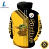 Star Wars Baby Yoda Pittsburgh Steelers 3d Hoodie All Over Printed 3 Star Wars Baby Yoda Pittsburgh Steelers 3d Hoodie All Over Printed