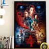 Stranger Things Season 4 Official Poster Canvas