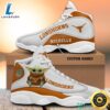 Texas Longhorns Fans Baby Yoda Custom Name Air Jordan 13 Sneaker Shoes 3 Texas Longhorns Fans Baby Yoda Custom Name Air Jordan 13 Sneaker Shoes