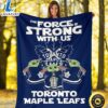 Toronto Maple Leafs Baby Yoda Fleece Blanket The Force Strong smmxga.jpg