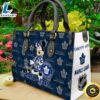 Toronto Maple Leafs NHL Minnie Women Leather Hand Bag Tee