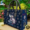 Winnipeg Jets NHL Mickey Women Leather Hand Bag Tshirt