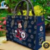 Winnipeg Jets NHL Minnie Women Leather Hand Bag Tee