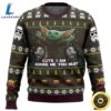 Baby Yoda Cute Mandalorion Star Wars Ugly Christmas Sweater Sweater