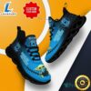 Carolina Panthers NFL Baby Yoda Sneakers Max Soul Shoes Custom Name For Fans