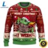 Christmas Star Wars Baby Yoda Merry Christmas Sweater