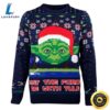 Christmas Star Wars Yoda May The Force Be With Yule Sweater