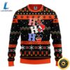 Cincinnati Bengals HoHoHo Mickey Ugly Christmas Sweater, 2 Cincinnati Bengals HoHoHo Mickey Ugly Christmas Sweater,