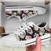Colorful Sugar Skulls Black Low Top Shoes Sneakers fbv0j5.jpg
