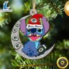 Green Bay Packers Stitch Ornament, NFL Christmas And St With Moon Ornament 3 Green Bay Packers Stitch Ornament, NFL Christmas And St With Moon Ornament
