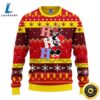 Kansas City Chiefs HoHoHo Mickey Ugly Christmas Sweater, 3 Kansas City Chiefs HoHoHo Mickey Ugly Christmas Sweater,