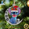 Las Vegas Raiders Stitch Ornament, NFL Christmas And St With Moon Ornament 2 Las Vegas Raiders Stitch Ornament, NFL Christmas And St With Moon Ornament