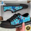 Mens Womens Kissing Stitch Low Top Shoes Custom Print Footwear Convers