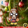 NCAA Clemson Tigers And Mickey Mouse Ornament Personalized Your Name 3 NCAA Clemson Tigers And Mickey Mouse Ornament Personalized Your Name
