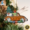 NCAA Texas Longhorns And Baby Yoda Christmas Ornament 3 NCAA Texas Longhorns And Baby Yoda Christmas Ornament