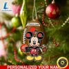 Cleveland Browns And Mickey Mouse Ornament Personalized Your Name