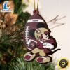 NFL Florida State Seminoles Mickey Mouse Christmas Ornament 2 NFL Florida State Seminoles Mickey Mouse Christmas Ornament