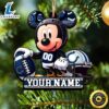 NFL Indianapolis Colts Mickey Mouse Ornament Personalized Your Name