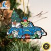 NFL Los Angeles Chargers And Baby Yoda Christmas Ornament 3 NFL Los Angeles Chargers And Baby Yoda Christmas Ornament