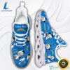 NFL Los Angeles Chargers Mickey Custom Name Max Soul Sneaker Running Shoes