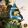 NFL Los Angeles Chargers Mickey Mouse Christmas Ornament 3 NFL Los Angeles Chargers Mickey Mouse Christmas Ornament