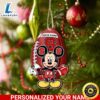 NC State Wolfpack And Mickey Mouse Ornament Personalized Your Name