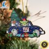 NFL New York Giants And Baby Yoda Christmas Ornament 2 NFL New York Giants And Baby Yoda Christmas Ornament