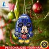 New York Giants And Mickey Mouse Ornament Personalized Your Name