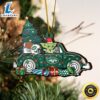 NFL New York Jets And Baby Yoda Christmas Ornament