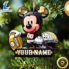 NFL Pittsburgh Steelers Mickey Mouse Ornament Personalized Your Name 2 NFL Pittsburgh Steelers Mickey Mouse Ornament Personalized Your Name