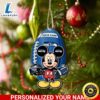 Seattle Seahawks And Mickey Mouse Ornament Personalized Your Name