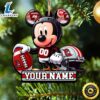 NFL Tampa Bay Buccaneers Mickey Mouse Ornament Personalized Your Name 2 NFL Tampa Bay Buccaneers Mickey Mouse Ornament Personalized Your Name