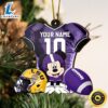Ncaa Lsu Tigers Mickey Mouse Christmas Ornament Custom Your Name And Number 3 Ncaa Lsu Tigers Mickey Mouse Christmas Ornament Custom Your Name And Number